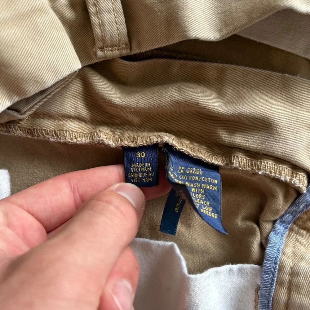 Polo Ralph Lauren inseam waist